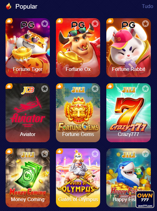 own777.com - experimentar premiados jogos