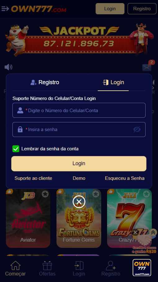 own777.com Faça Parte da Elite own777.com